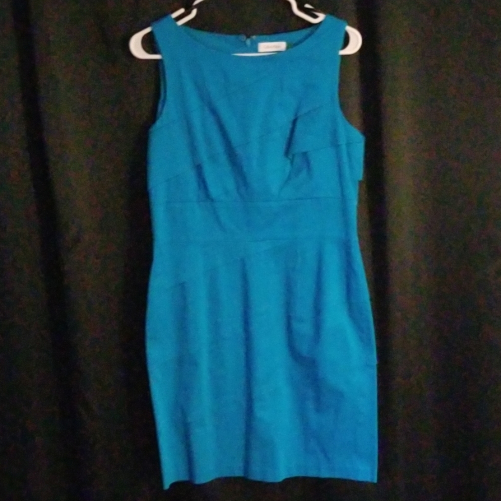 Calvin Klein blue dress